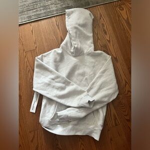 ARITIZA PERFECT FIT HOODIE, COLOUR- HEATHER WHITE